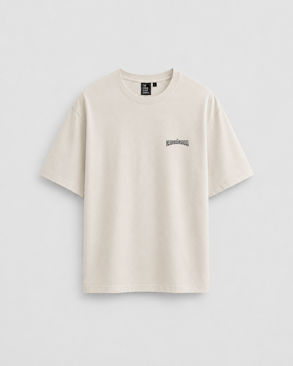 Monaco Racing Heavy Oversize T-Shirt Off-White