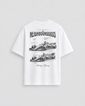 Monaco Racing Heavy Oversize T-Shirt White