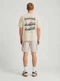 Monaco Racing Heavy Oversize T-Shirt Off-White