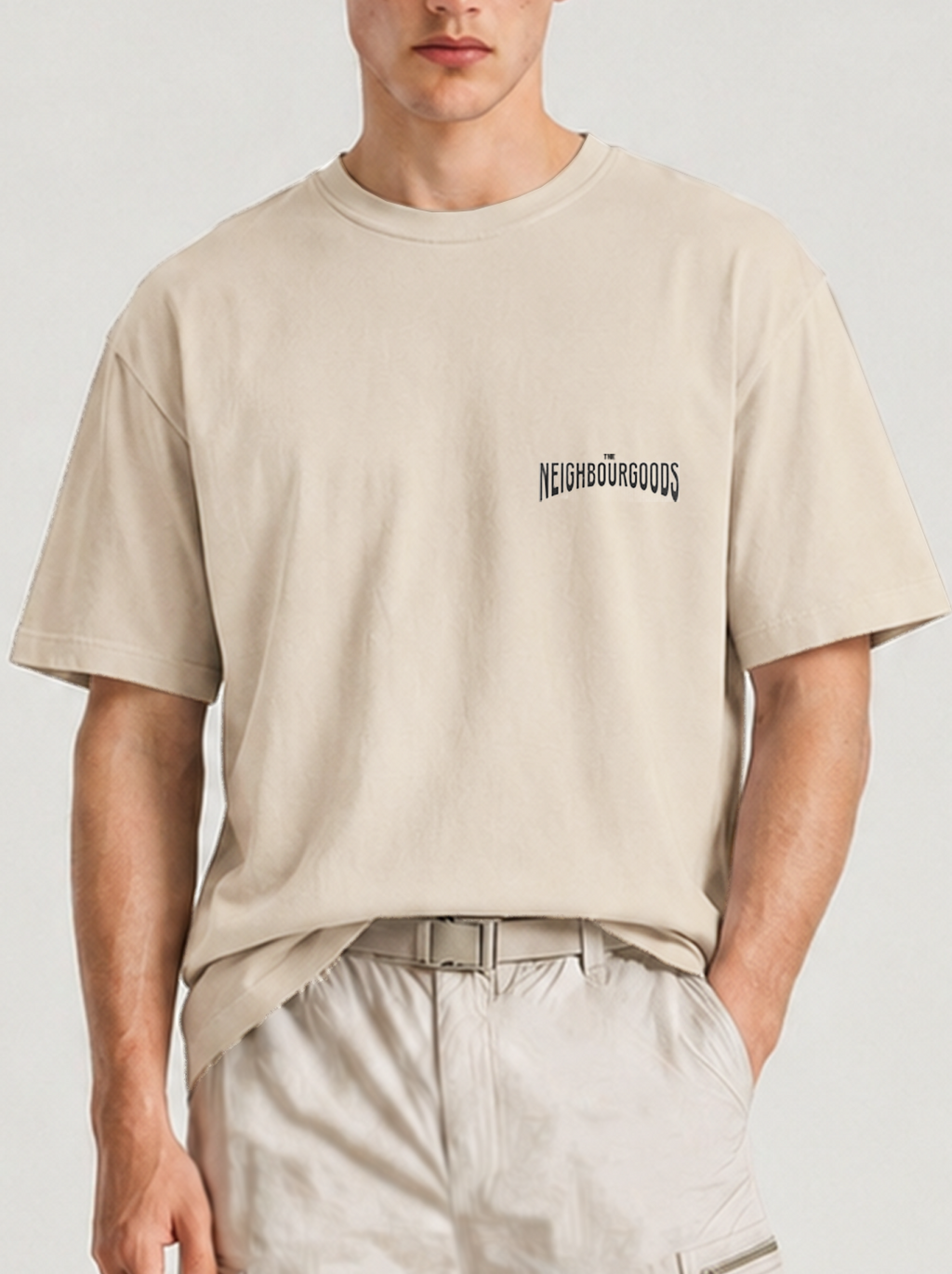 Monaco Racing Heavy Oversize T-Shirt Off-White