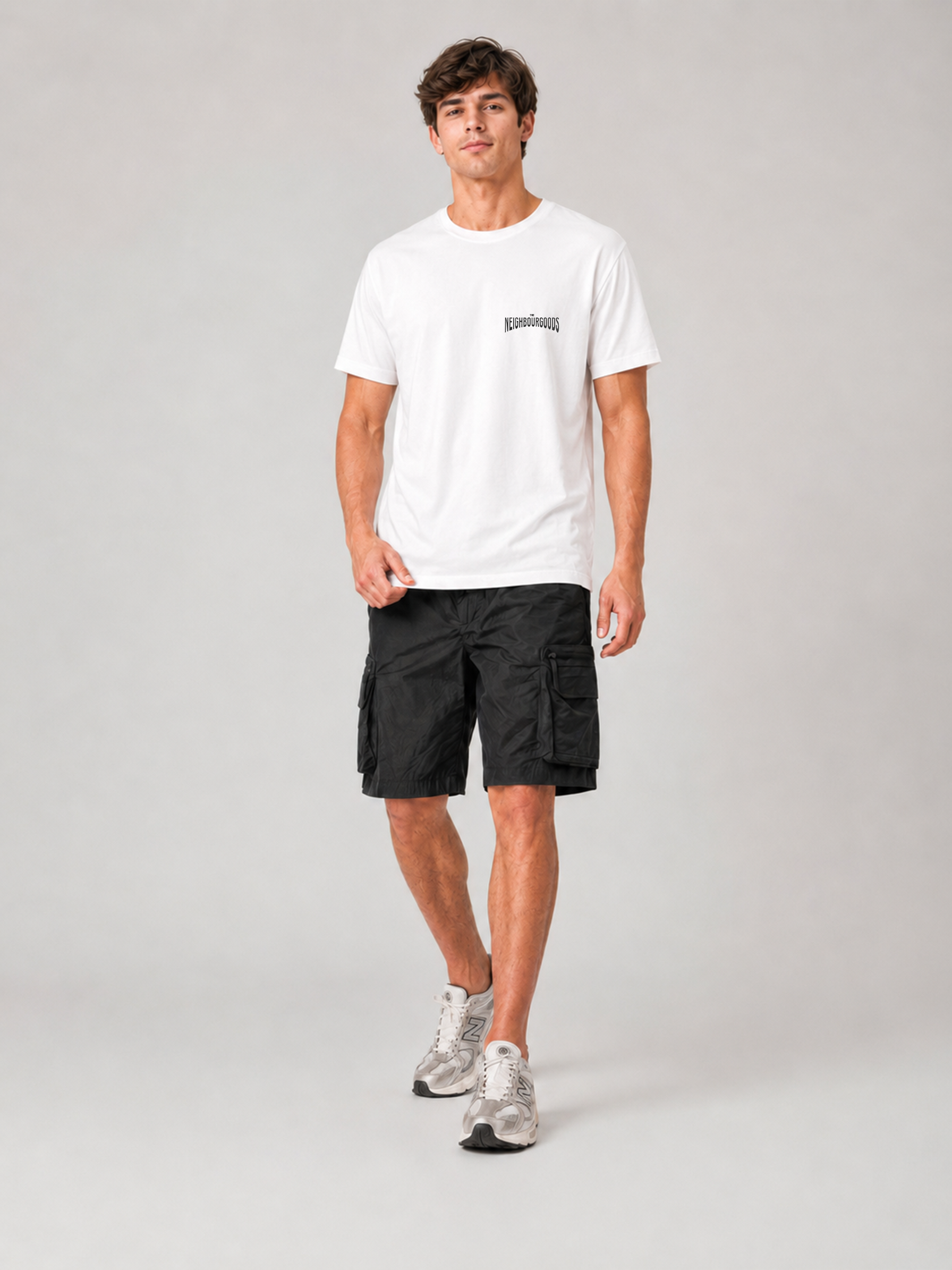 Monaco Racing Heavy Oversize T-Shirt White