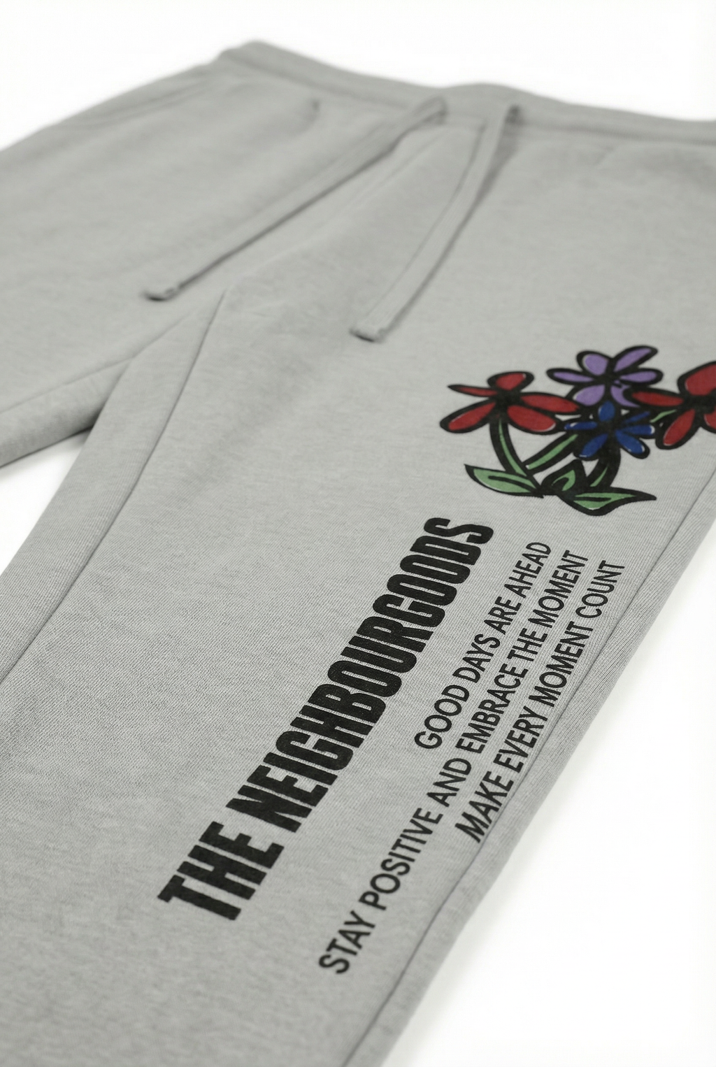 TNBG. Sketched Flower SWEATPANTS