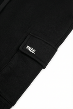 Lade das Bild in den Galerie-Viewer, TNBG. Cargo SWEATPANTS Black
