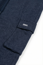Lade das Bild in den Galerie-Viewer, TNBG. Cargo SWEATPANTS Navy
