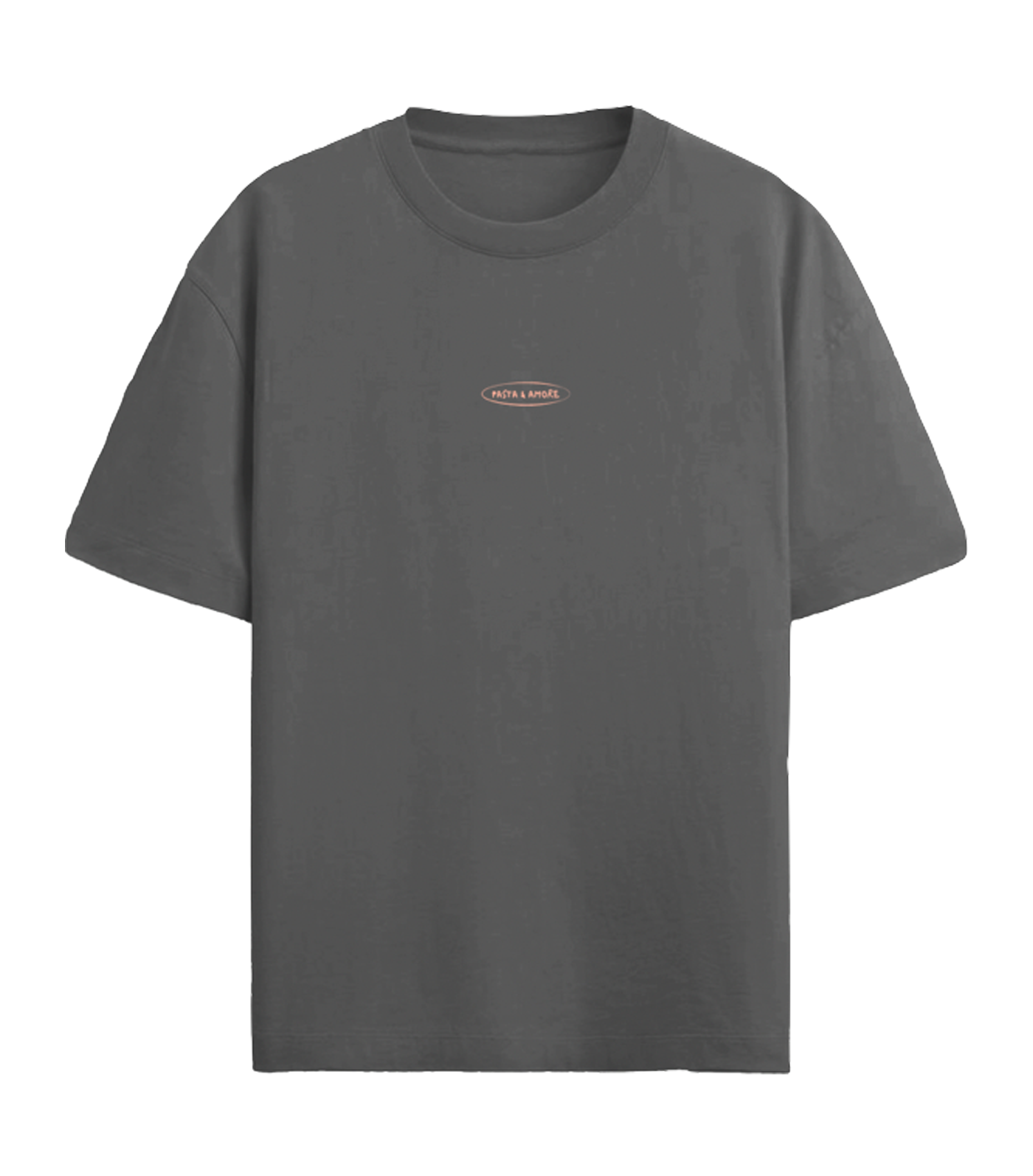 TNBG. IN PASTA WE TRUST TEE GREY