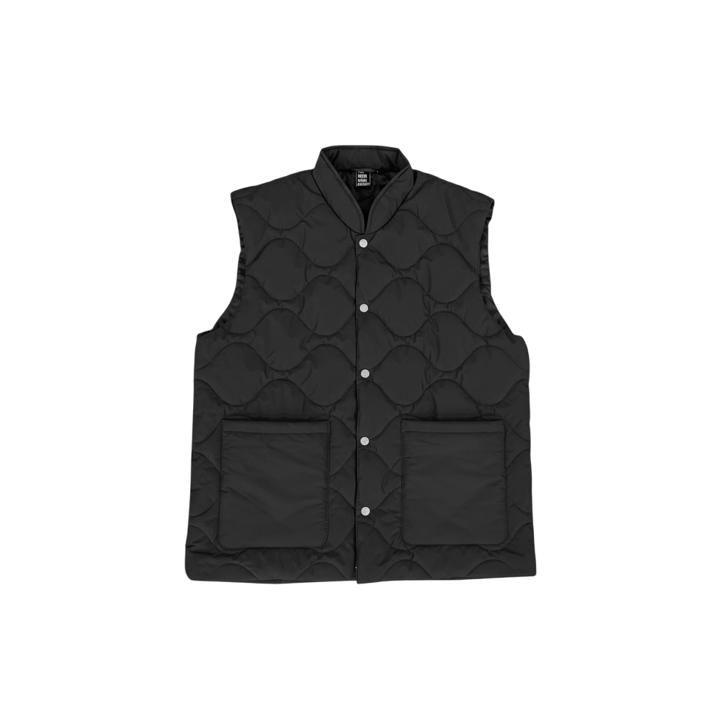 TNBG. Quilted Vest Black