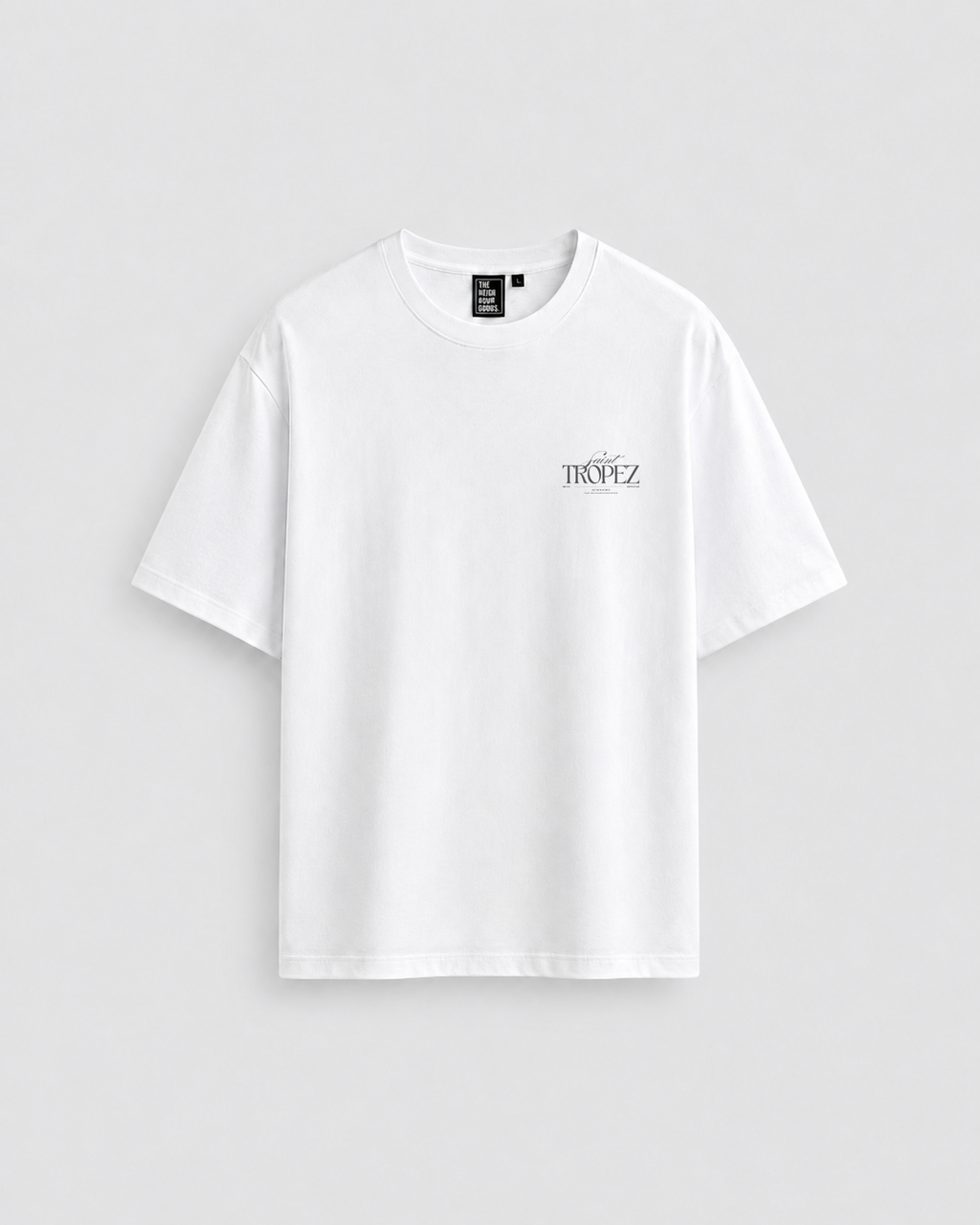 St. Tropez Heavy Oversize T-Shirt White