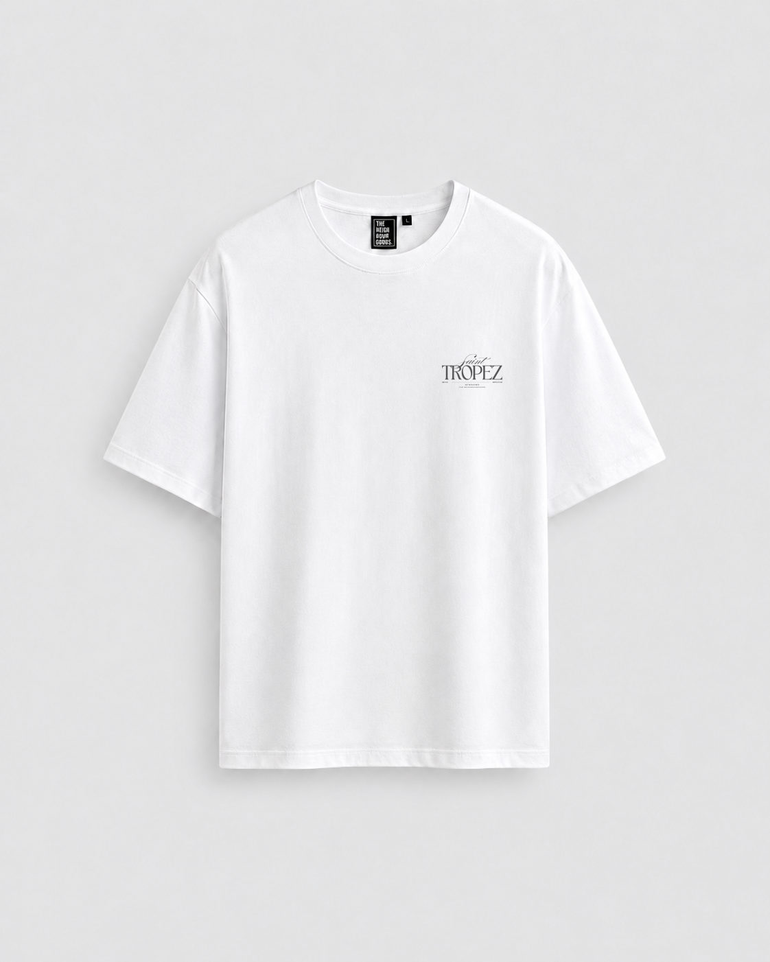 St. Tropez Heavy Oversize T-Shirt White