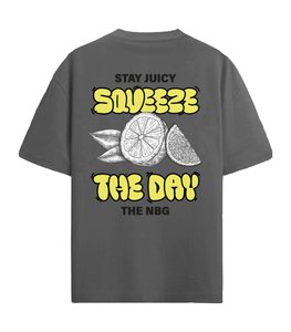 TNBG. STAY JUICY TEE GREY