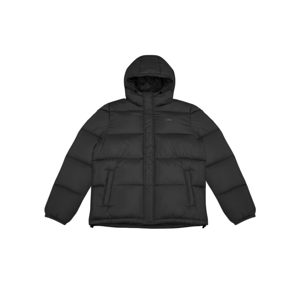 TNBG. Puffer Jacket Black