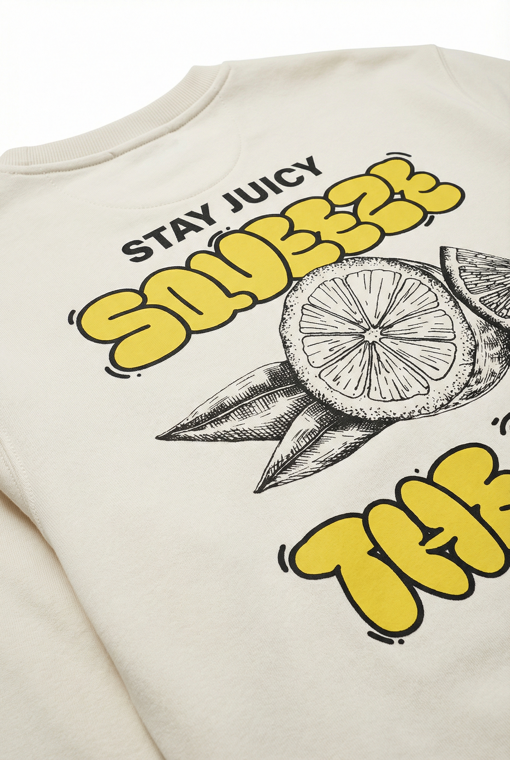 TNBG. Stay Juicy CREWNECK