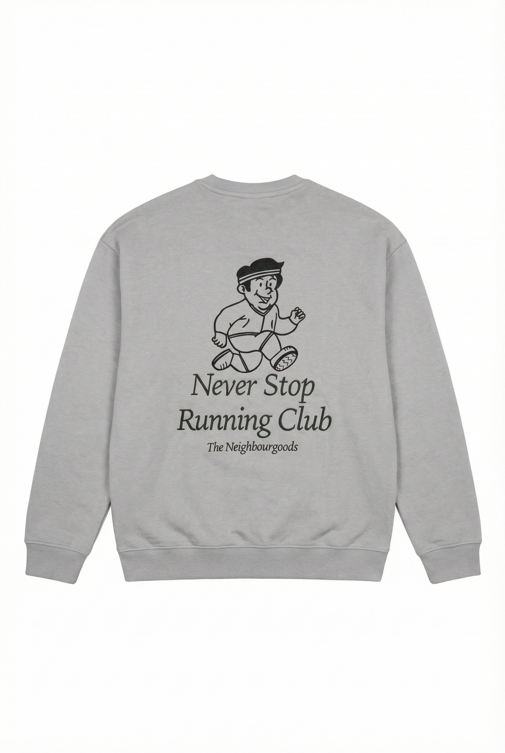 TNBG. Never Stop Running CREWNECK
