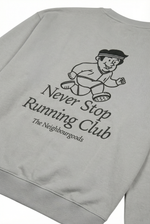 Lade das Bild in den Galerie-Viewer, TNBG. Never Stop Running CREWNECK
