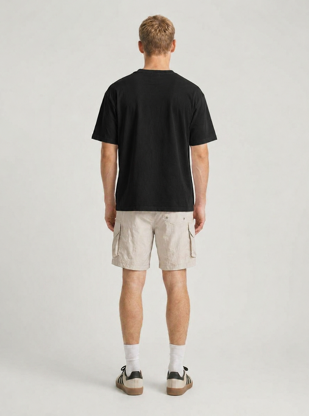Racing Heavy Oversize T-Shirt Black