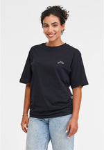 Lade das Bild in den Galerie-Viewer, T-SHIRT NAVY MIT DELFIN STICKEREI
