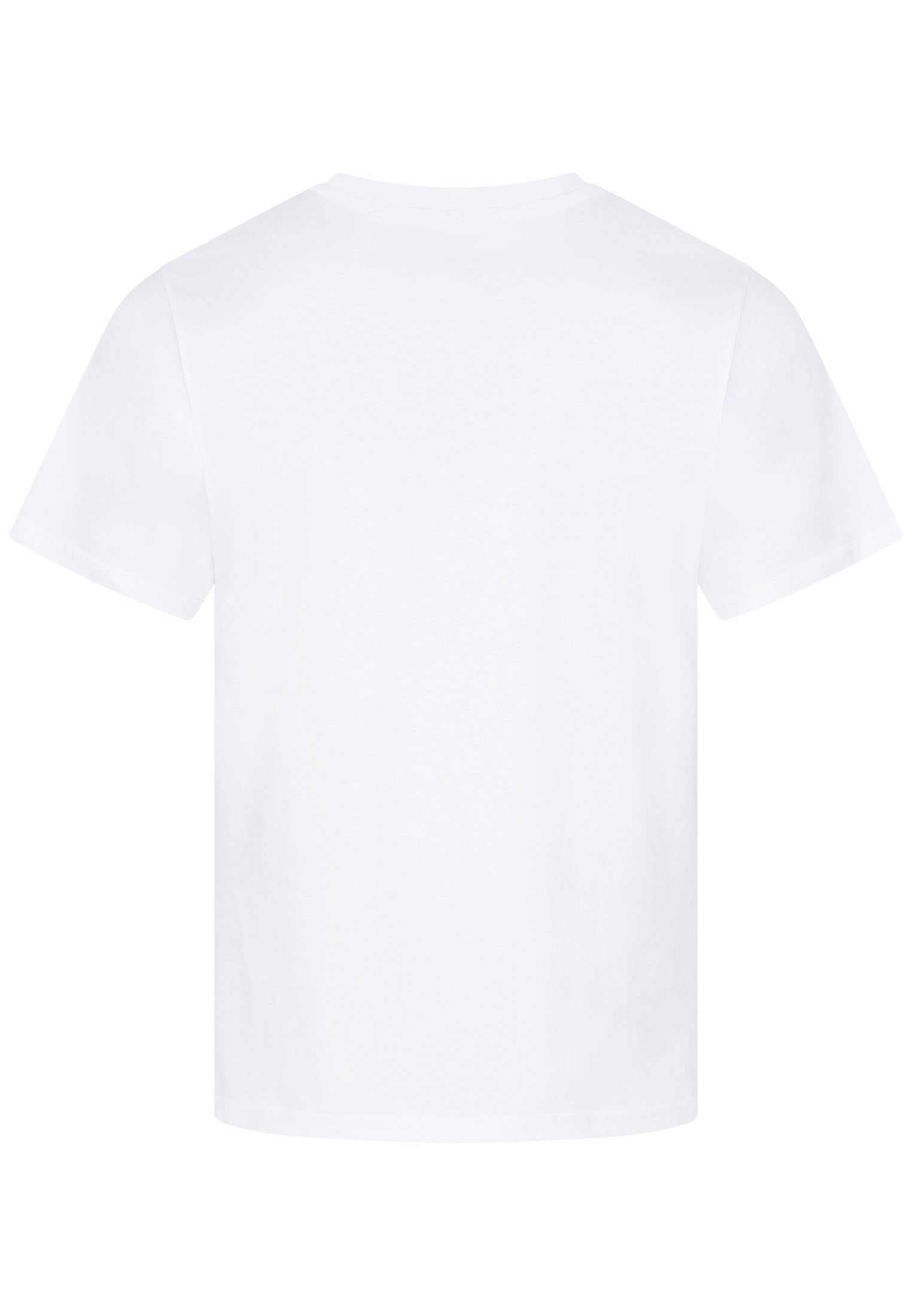 T-SHIRT WEISS MIT HERZ STICKEREI