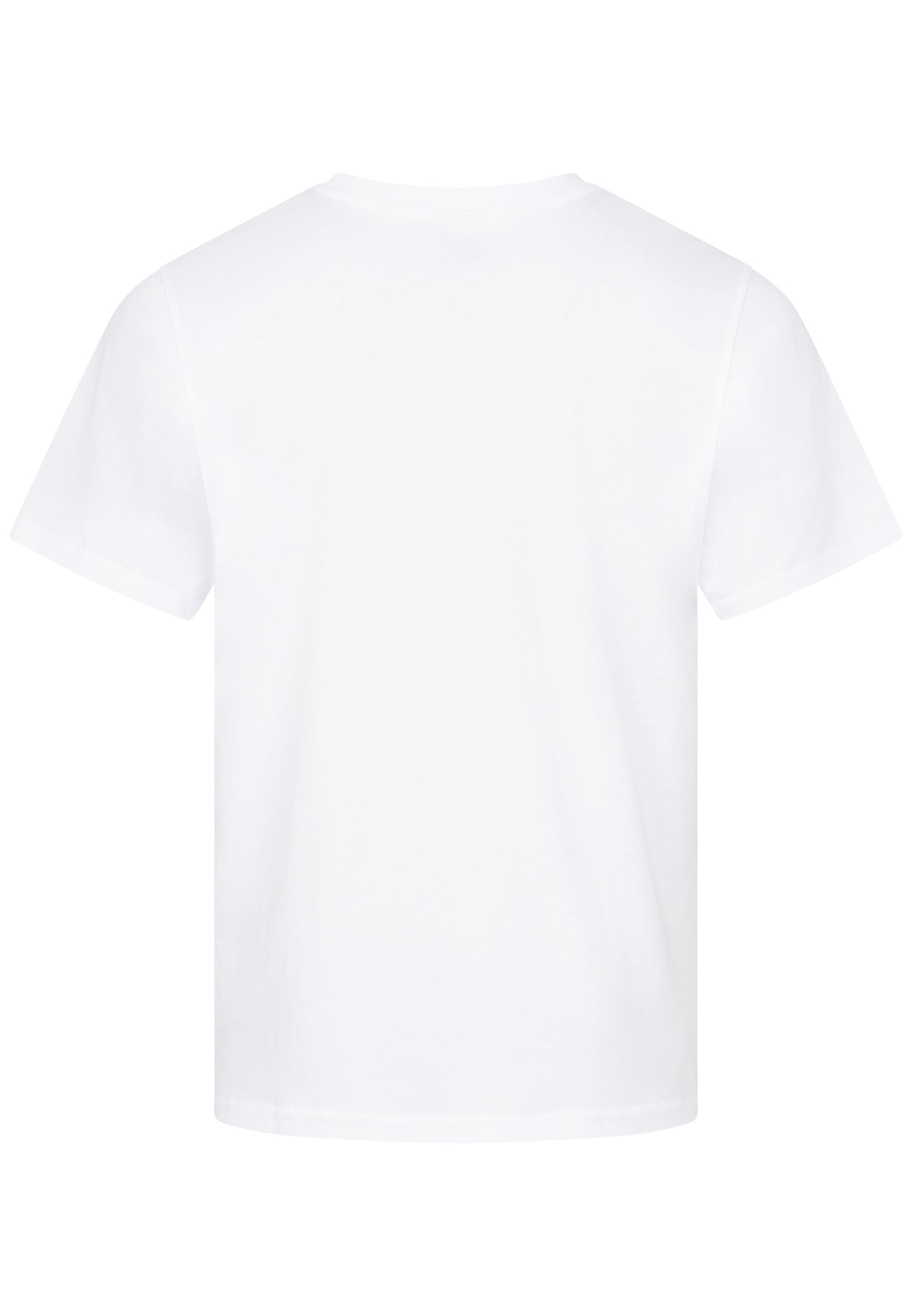 T-SHIRT WEISS MIT SCHMETTERLING STICKEREI
