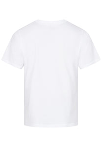 T-SHIRT WEISS MIT PALMEN STICKEREI