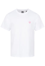 Lade das Bild in den Galerie-Viewer, T-SHIRT WEISS MIT ZUNGEN STICKEREI

