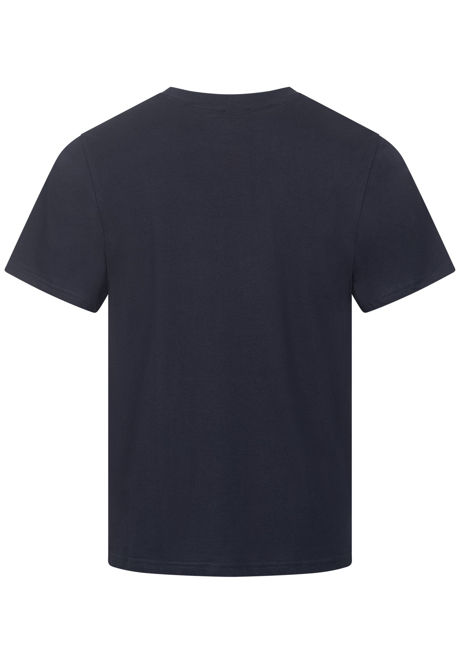 T-SHIRT NAVY MIT ZITRONEN STICKEREI