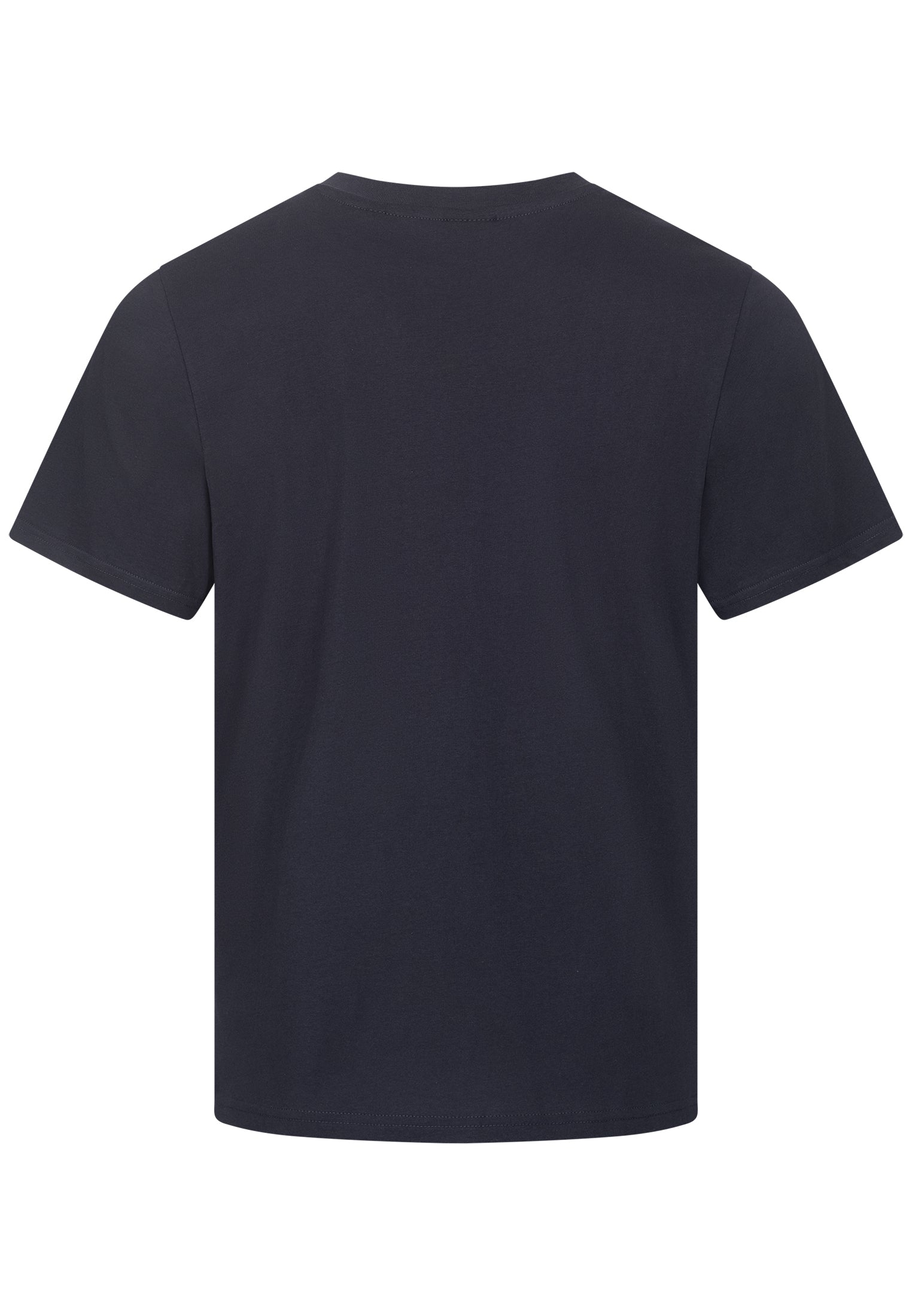 T-SHIRT NAVY MIT DELFIN STICKEREI