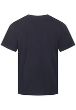 Lade das Bild in den Galerie-Viewer, T-SHIRT NAVY MIT DELFIN STICKEREI
