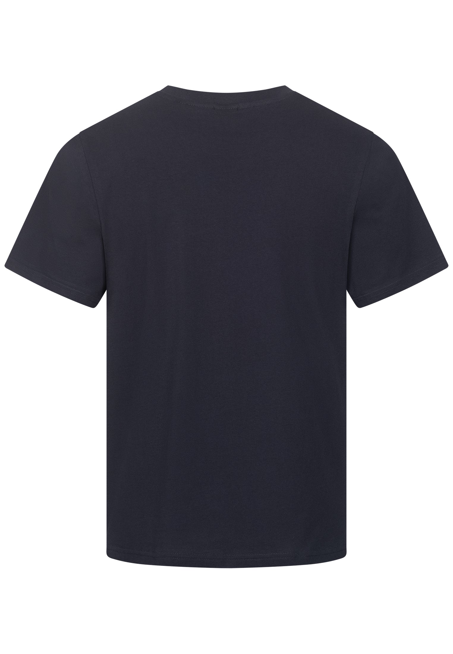 T-SHIRT NAVY MIT SMOOTHIE CUP STICKEREI