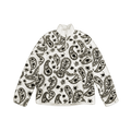 TNBG. Teddy Fleece Half-Zip Jacket Paisley