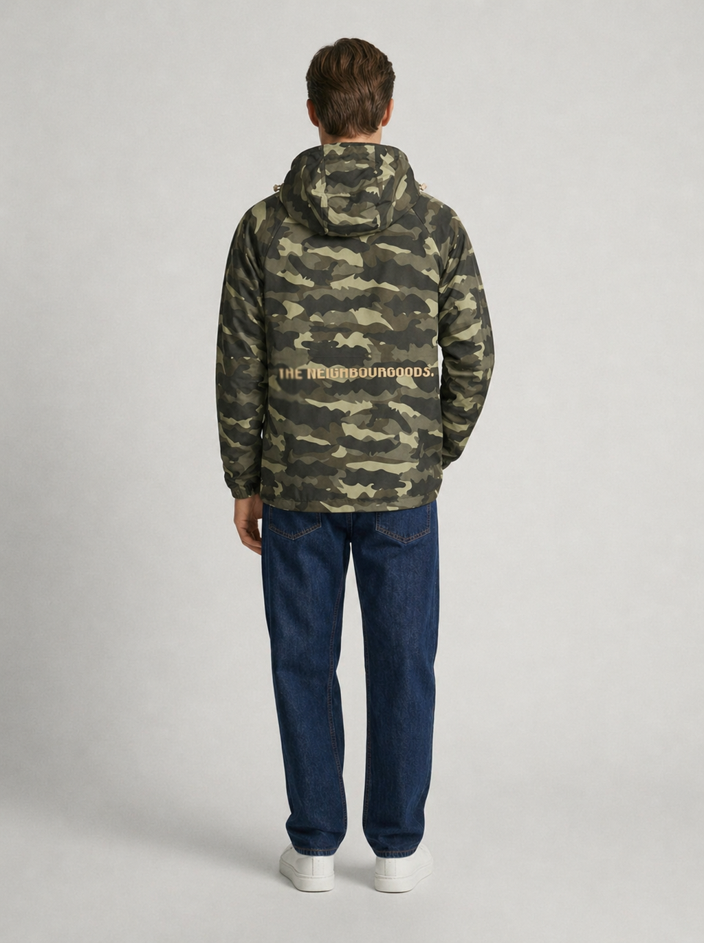 TNBG. Logo Windbreaker Camouflage