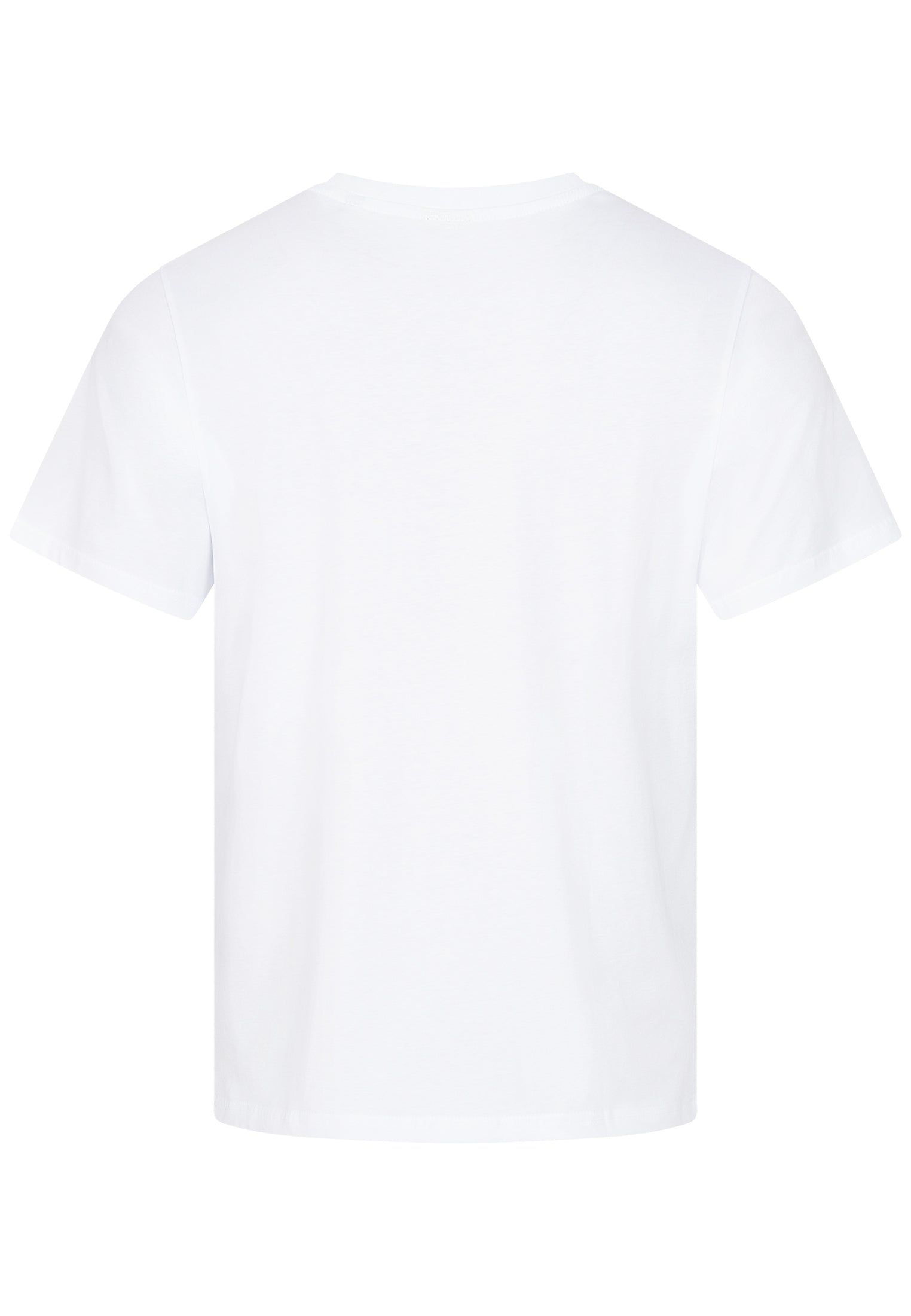 T-SHIRT WEISS MIT ZUNGEN STICKEREI