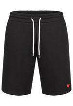 Lade das Bild in den Galerie-Viewer, Sweatshorts HEART Schwarz
