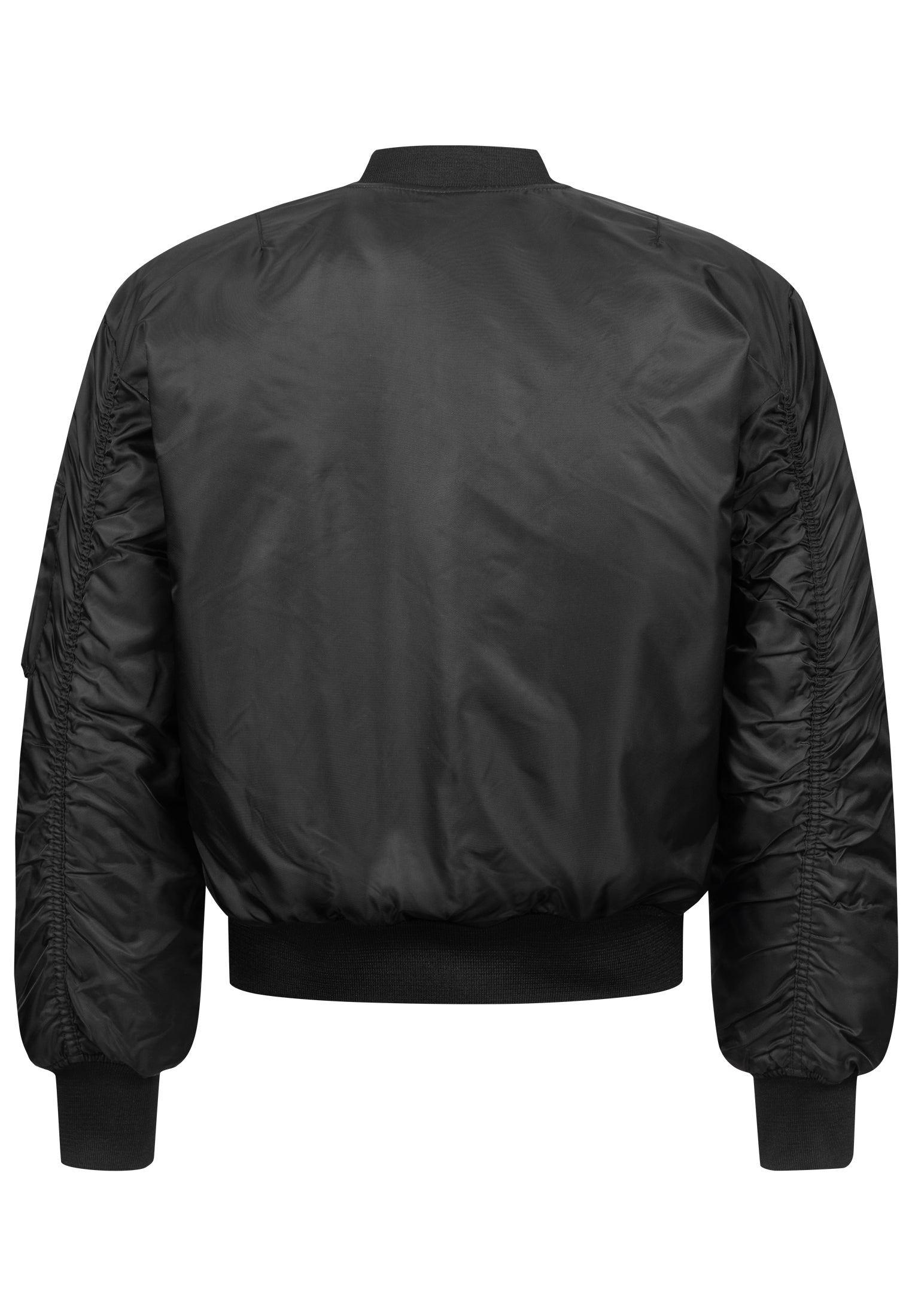 Bomberjacke Herz Schwarz