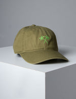 Lade das Bild in den Galerie-Viewer, Dad Cap Palmen Khaki
