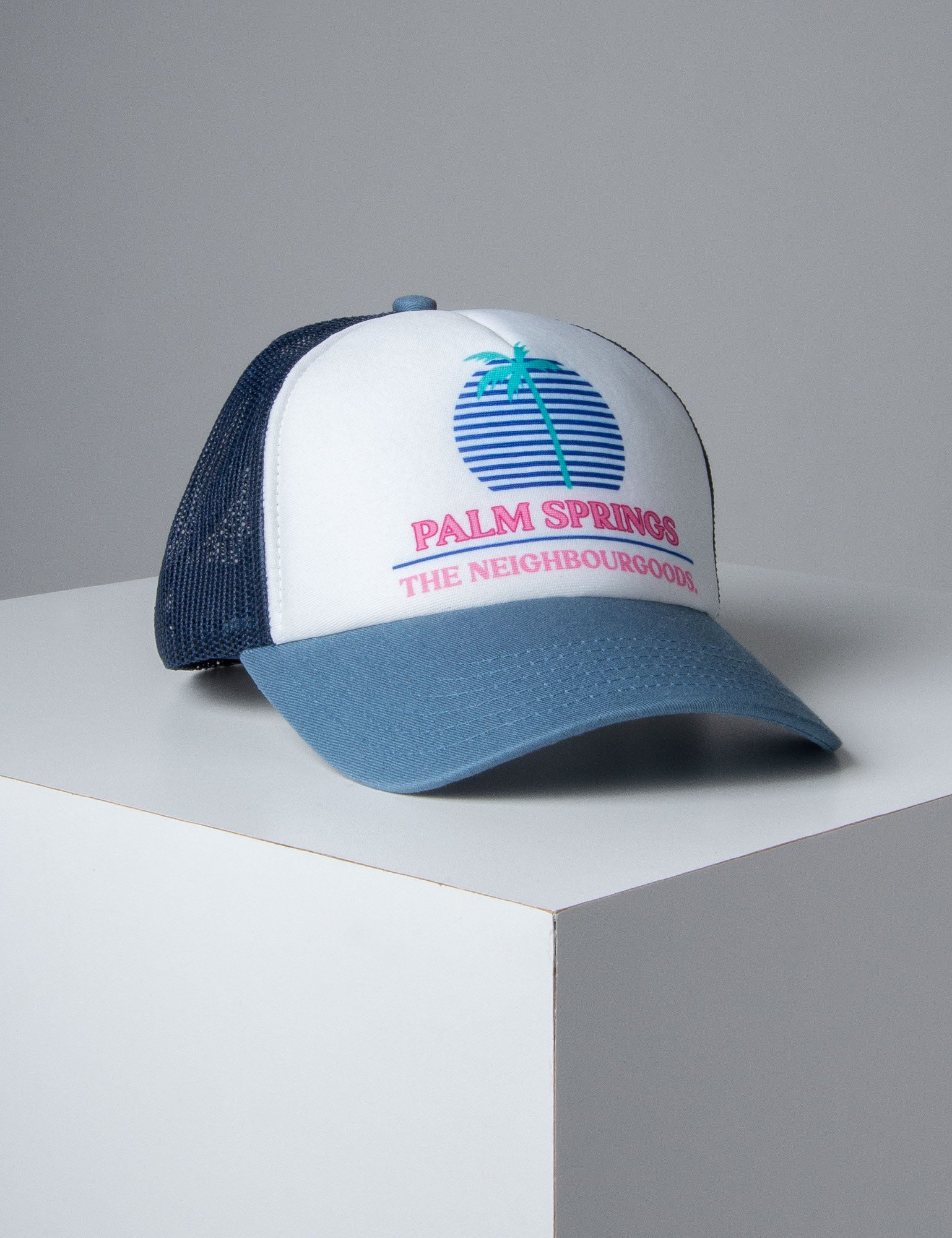 TNBG. PALM STRINGS TRUCKER CAP